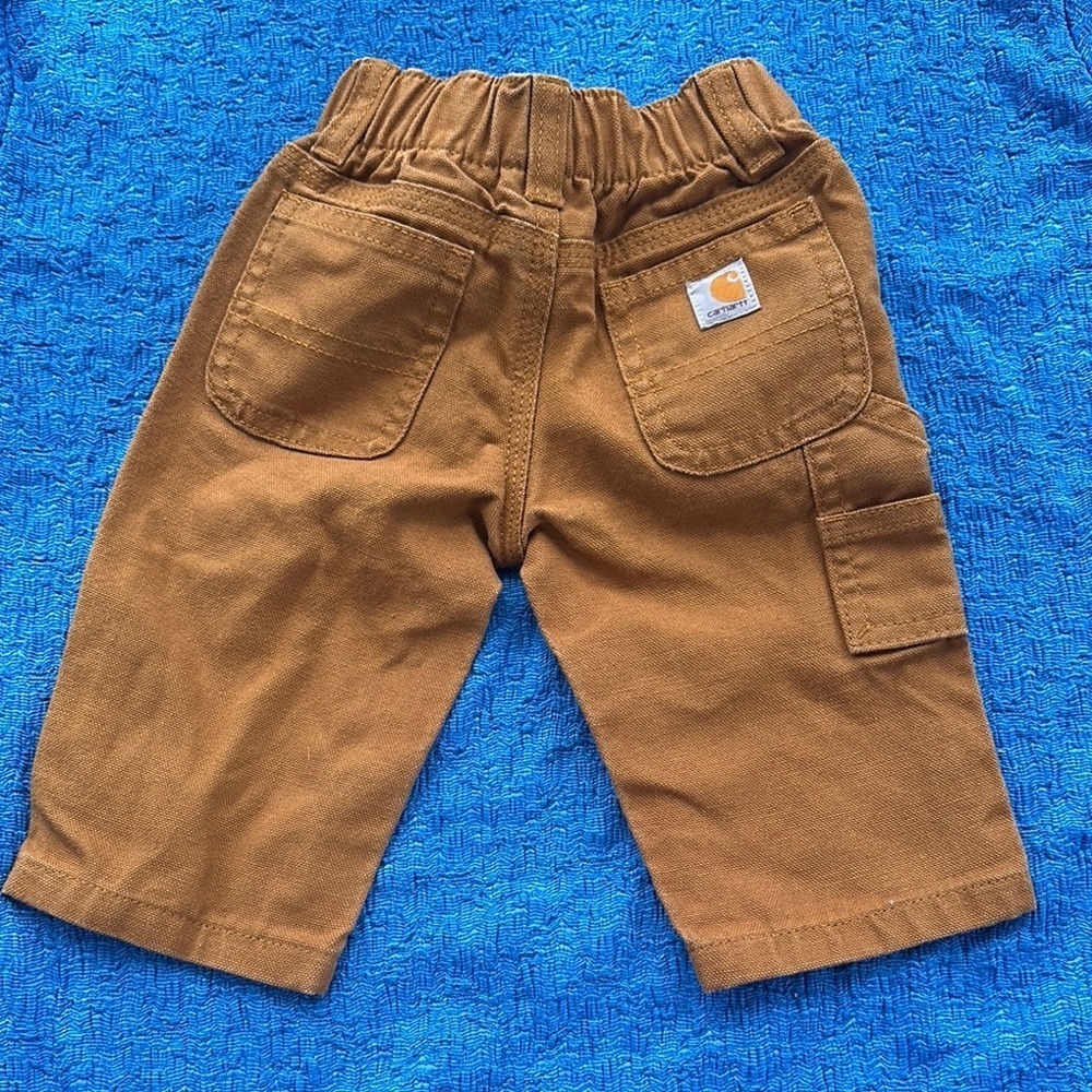 Carhartt Brown Casual Bottoms with Elastic Waistband